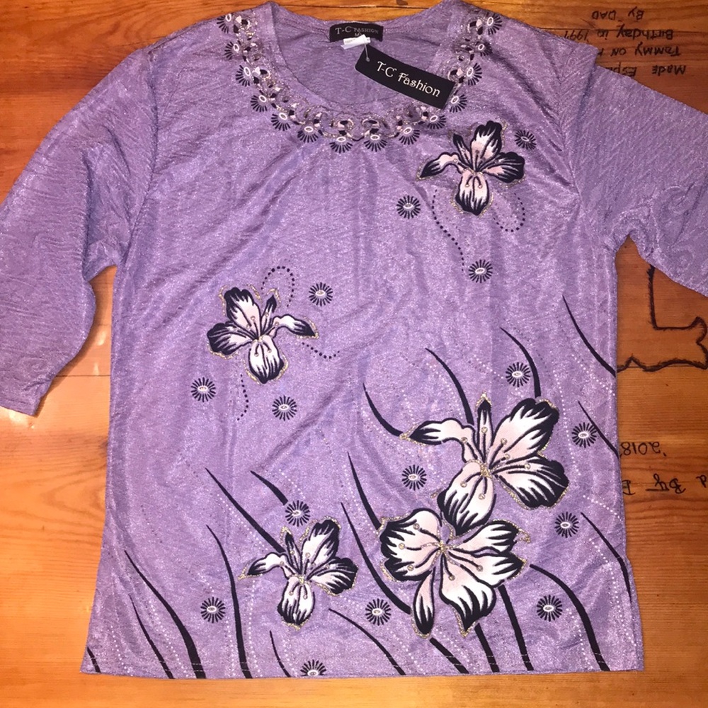 Purple medium sized shirt